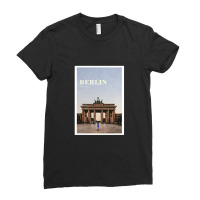 The Brandenburg Gate Berlin Ladies Fitted T-shirt | Artistshot