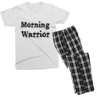 Morning Warrior Men's T-shirt Pajama Set | Artistshot