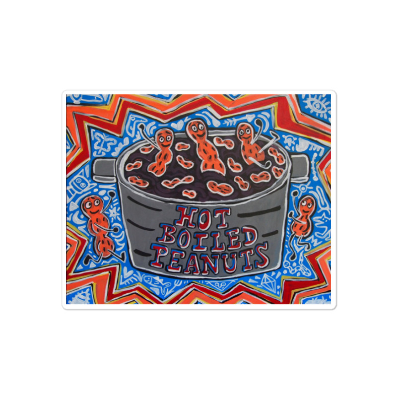 Hot Boiled Peanuts Sticker | Artistshot