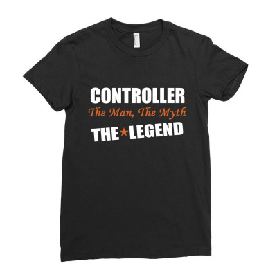 Controller The Man, The Myth The Legend Ladies Fitted T-shirt Designed By Thanchashop