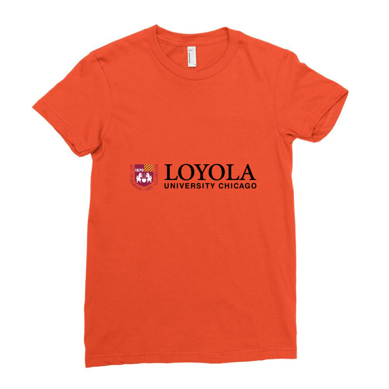 Loyola University Chicago Ladies Fitted T-Shirt by MaddiebertShop | Artistshot