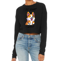 Bullseye (spot) Dog Lover Cropped Sweater | Artistshot