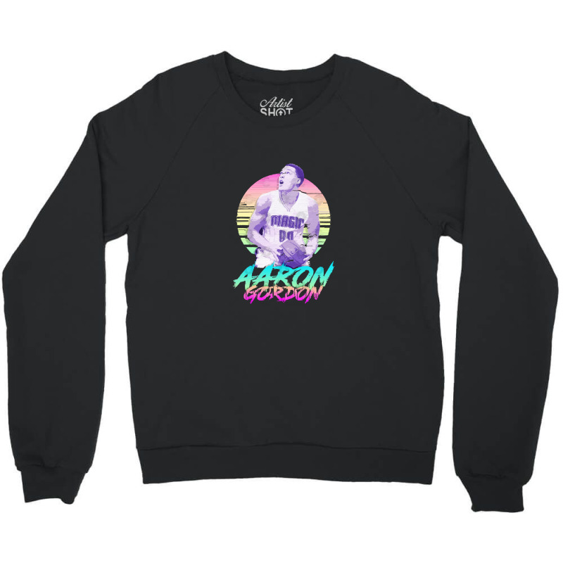 Aaron Gordon Retro Futuristic Aesthetic Crewneck Sweatshirt by TresaHollen | Artistshot