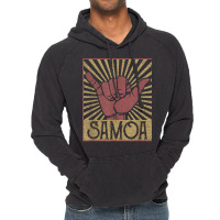 Vintage Shaka Samoa Samoan Beach Sunset Surfer Vintage Hoodie | Artistshot