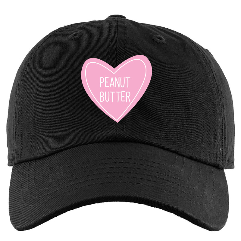 I Love Peanut Butter Heart Kids Cap | Artistshot