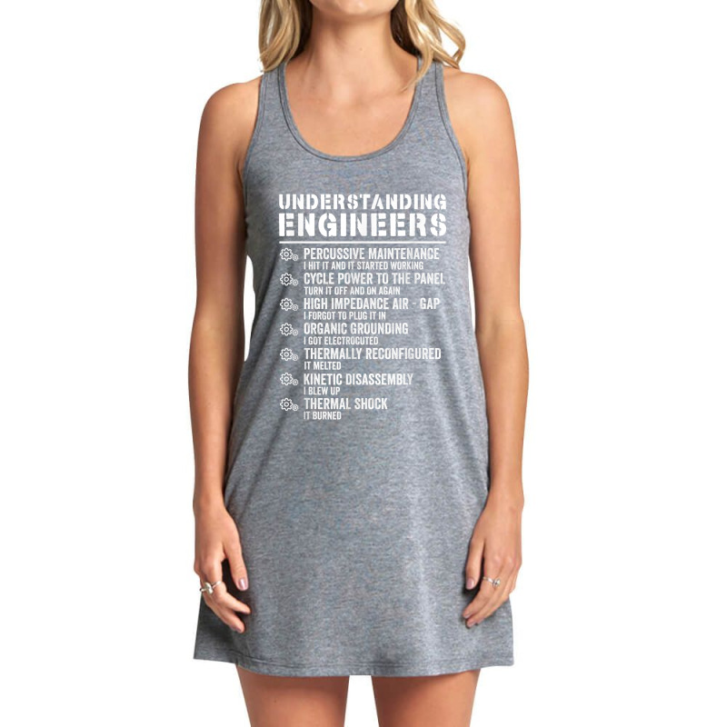 Explained Understanding Engineers Mechanical Engineering Tank Dress by StaceyKerry | Artistshot