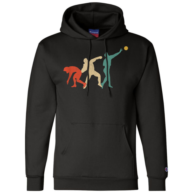 Vintage Short Putter Track And Field Retro Shot Put Champion Hoodie | Artistshot