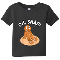 Oh Snap Freak Funny Amputee Prosthetic Surgery Graphic Baby Tee | Artistshot