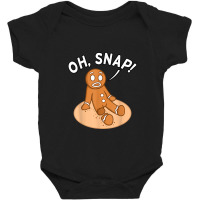 Oh Snap Freak Funny Amputee Prosthetic Surgery Graphic Baby Bodysuit | Artistshot