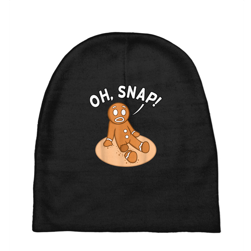 Oh Snap Freak Funny Amputee Prosthetic Surgery Graphic Baby Beanies by DennisTomScott | Artistshot