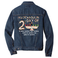 Kwanzaa Seven Principles Kujichagulia 2nd Day Of Kwanzaa T Shirt Men Denim Jacket | Artistshot