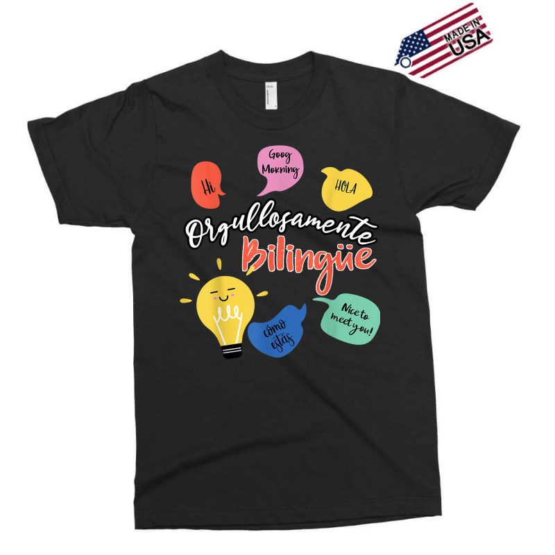 Orgullosamente Bilingue Maestra Exclusive T-shirt by ColleenDChamplin | Artistshot