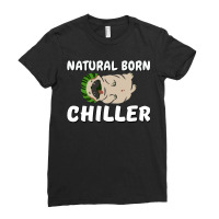 Natural Born Killer With A Watermelon Pug Twist Ladies Fitted T-shirt | Artistshot