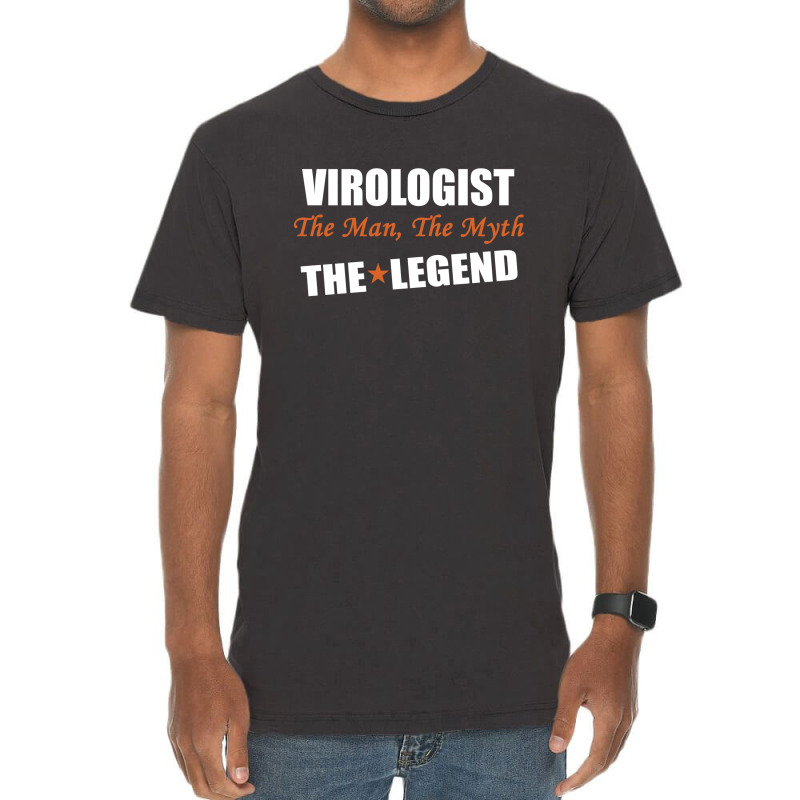 Virologist The Man, The Myth The Legend Vintage T-Shirt by thanchashop | Artistshot