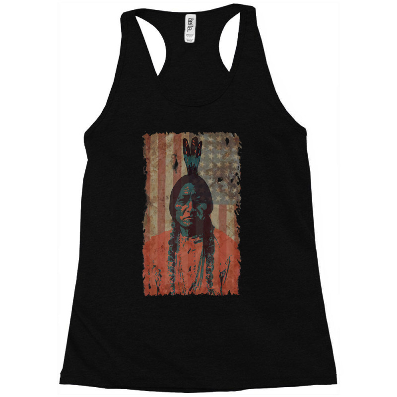 Native American Vintage Racerback Tank by bummercaught | Artistshot