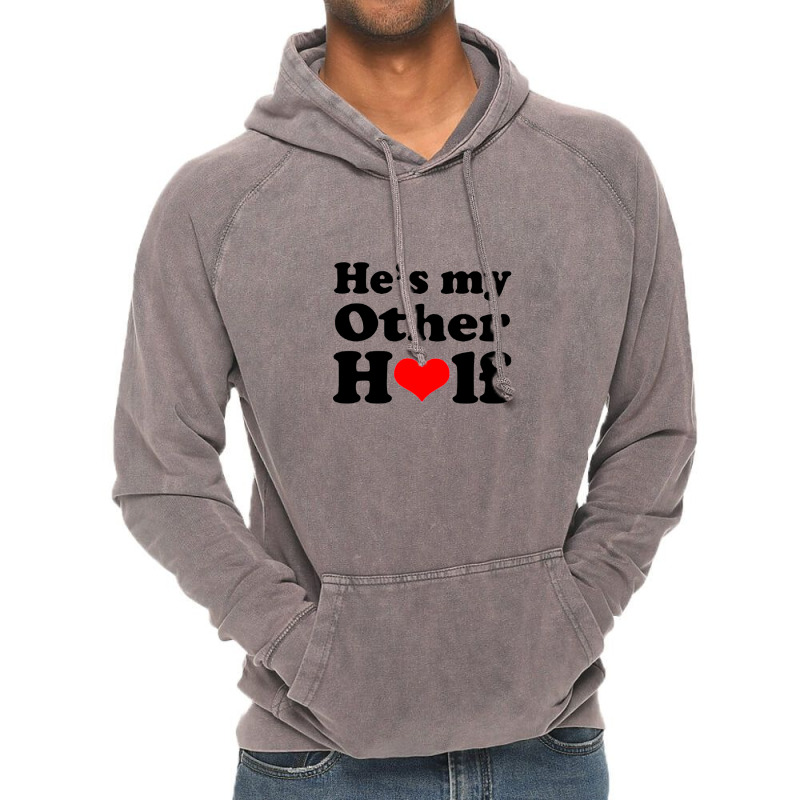 My Other Half Women Vintage Hoodie | Artistshot