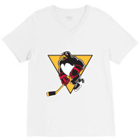 Wilkes Barre Scranton Penguins (ahl) V-neck Tee | Artistshot