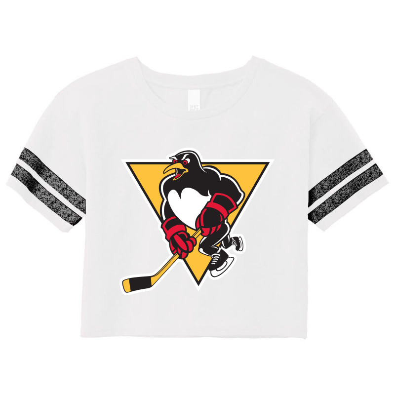 Wilkes Barre Scranton Penguins (ahl) Scorecard Crop Tee by Delta66 | Artistshot