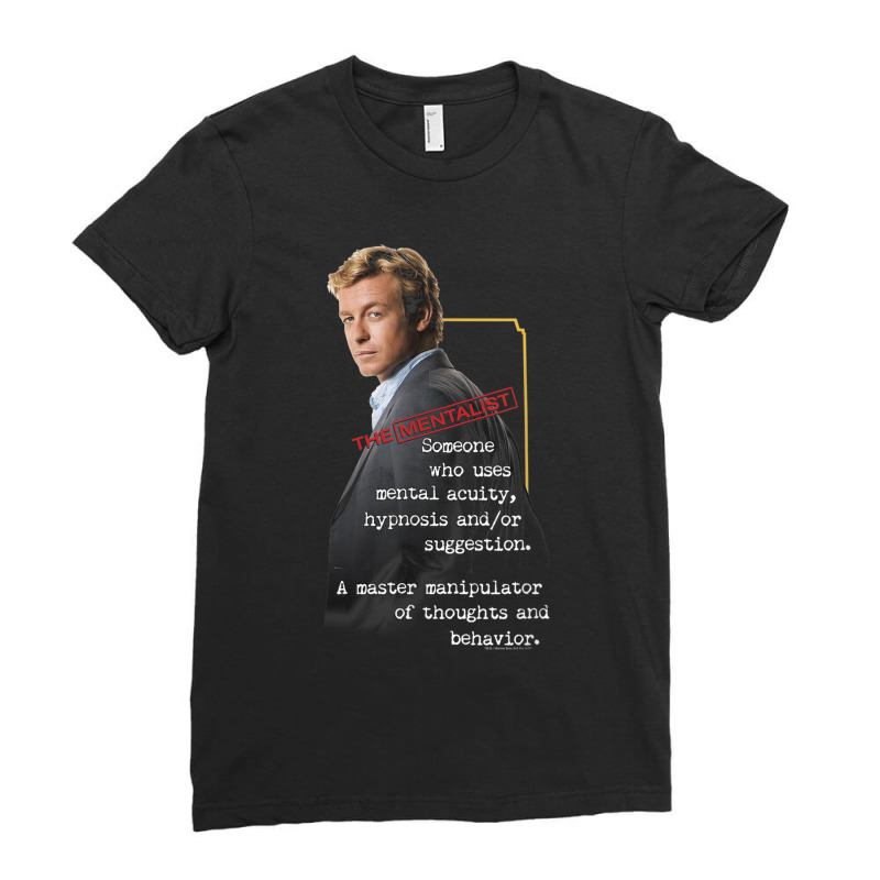 The Mentalist Definition Ladies Fitted T-Shirt by GretchenJennie | Artistshot