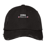 Edina Minnesota Vintage Cap | Artistshot