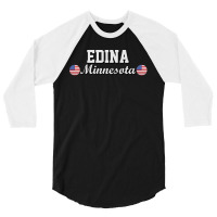 Edina Minnesota 3/4 Sleeve Shirt | Artistshot