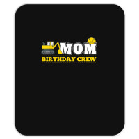 Mom Birthday Crew Construction Birthday Party Theme Mousepad | Artistshot