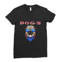 Black Labrador Night Dog Lover Ladies Fitted T-shirt | Artistshot