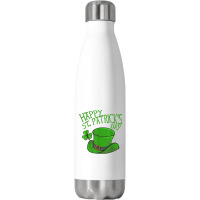 Happy St Patricks Day Stainless Steel Water Bottle | Artistshot