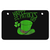 Happy St Patricks Day Atv License Plate | Artistshot