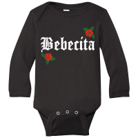 Bebecita Latina Roses Floral Long Sleeve Baby Bodysuit | Artistshot