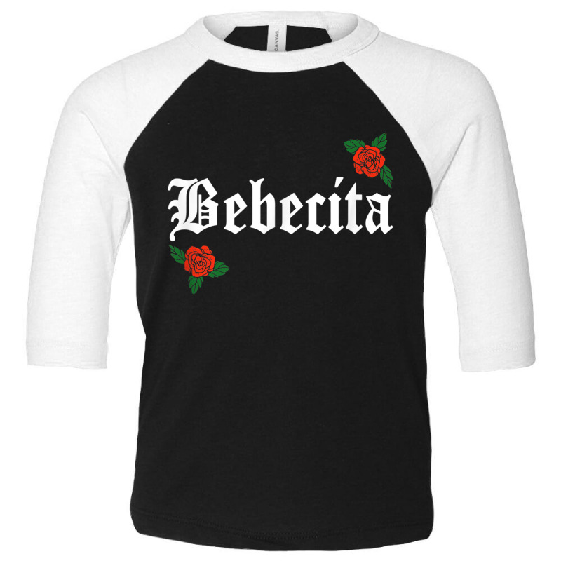 Bebecita Latina Roses Floral Toddler 3/4 Sleeve Tee by ElizahTessieDenniston | Artistshot