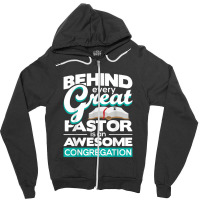 An Awesome Congregation - Pastor Preacher Minister Zipper Hoodie | Artistshot