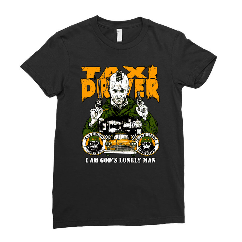 Taxi Driver Movie (distressed) Merch Ladies Fitted T-Shirt by LaurenJonsrudBedell | Artistshot