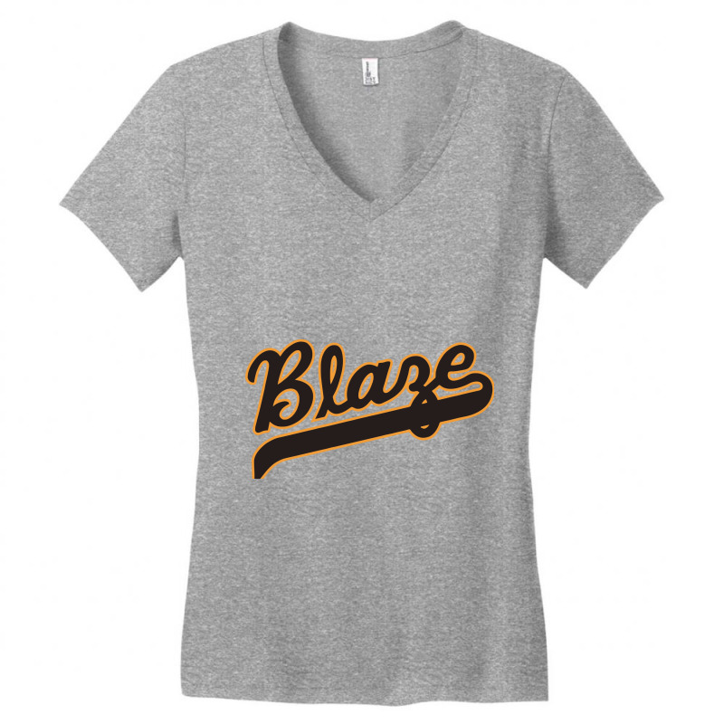 Bakersfield, Blaze 2 Women's V-Neck T-Shirt by Cokro | Artistshot