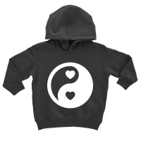 Ying Yang The Symbol Of Life & Death By Chinese Language Toddler Hoodie | Artistshot