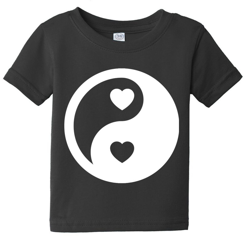 Ying Yang The Symbol Of Life & Death By Chinese Language Baby Tee | Artistshot