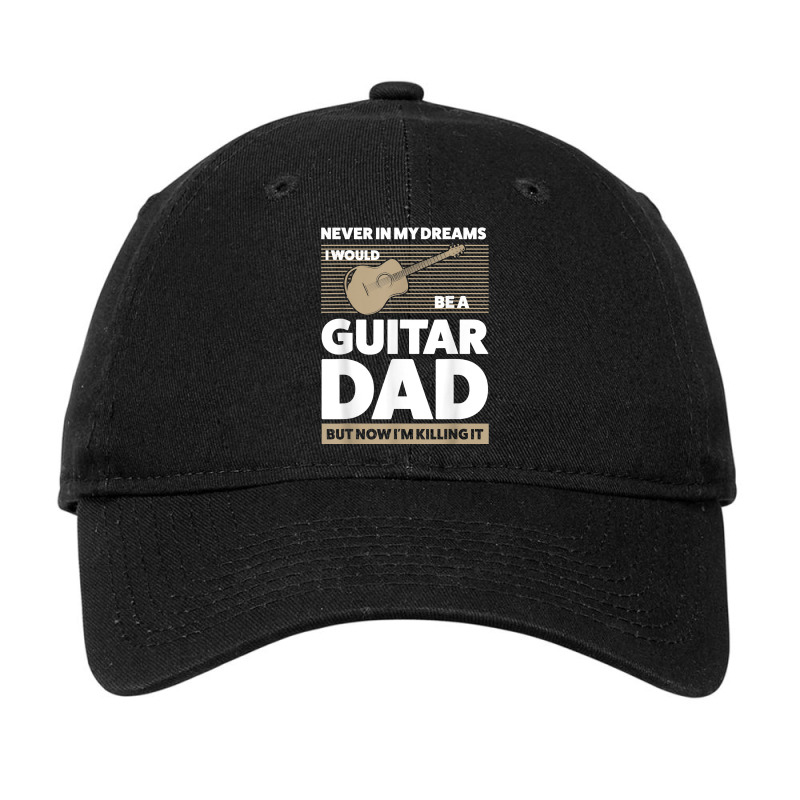 Mens In My Dreams I Would Guitar Dad Guitar String Instrument T Shirt Adjustable Cap | Artistshot