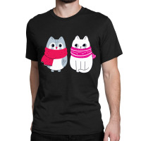 A Cat And An Owl Funny Pet Owner Cute Cutie Catowl Or Owlcat 4 Classic T-shirt | Artistshot