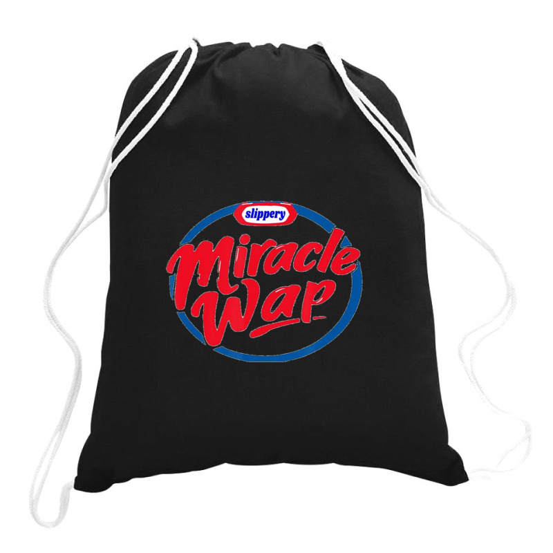 Miracle Wap Rap Song Lyric Drawstring Bags | Artistshot