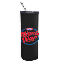 Miracle Wap Rap Song Lyric Skinny Tumbler | Artistshot