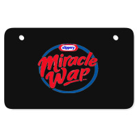 Miracle Wap Rap Song Lyric Atv License Plate | Artistshot