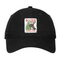 Rocking Around The Christmas Tree Christmas Cowboy Horse T Shirt Adjustable Cap | Artistshot