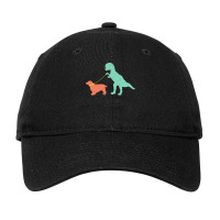 Cocker Spaniel T  Shirtfunny Cocker Spaniel Dinosaur Cute Cocker Spani Adjustable Cap | Artistshot