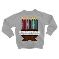 Kwanzaa Principles Kinara African American T Shirt Toddler Sweatshirt | Artistshot