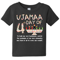 Kwanzaa Seven Principles Ujamaa 4 Th Day Of Kwanzaa Kids T Shirt Baby Tee | Artistshot