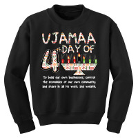 Kwanzaa Seven Principles Ujamaa 4 Th Day Of Kwanzaa Kids T Shirt Youth Sweatshirt | Artistshot