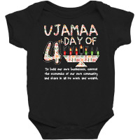 Kwanzaa Seven Principles Ujamaa 4 Th Day Of Kwanzaa Kids T Shirt Baby Bodysuit | Artistshot