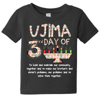 Kwanzaa Seven Principles Ujima 3 Rd Day Of Kwanzaa Kids T Shirt Baby Tee | Artistshot