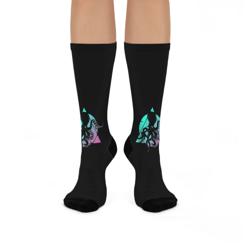 Vintage Marine Animal I Marine Biologist I Crew Socks | Artistshot