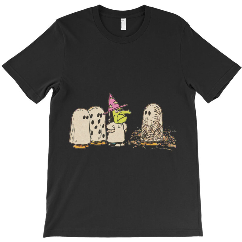 Vintage Peanuts Great Pumpkin Ghost Costumes T-shirt | Artistshot